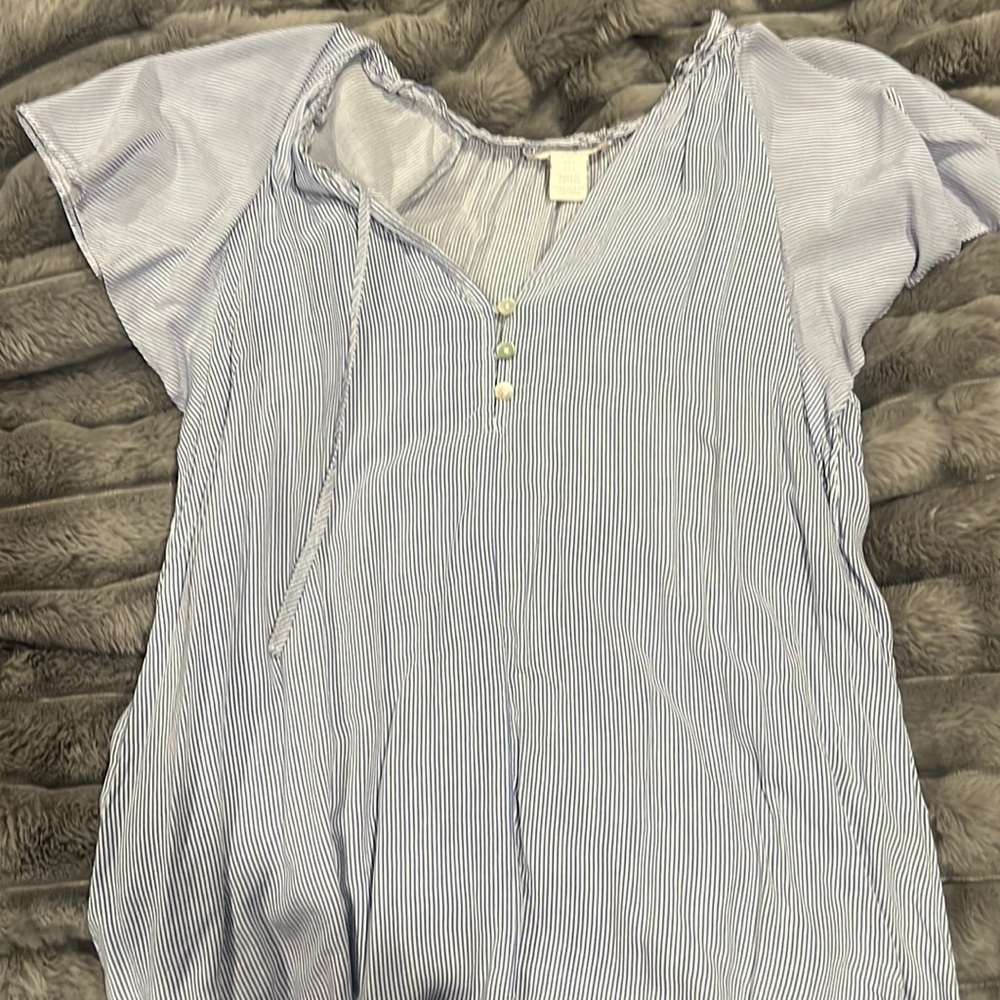 Striped h&m blouse